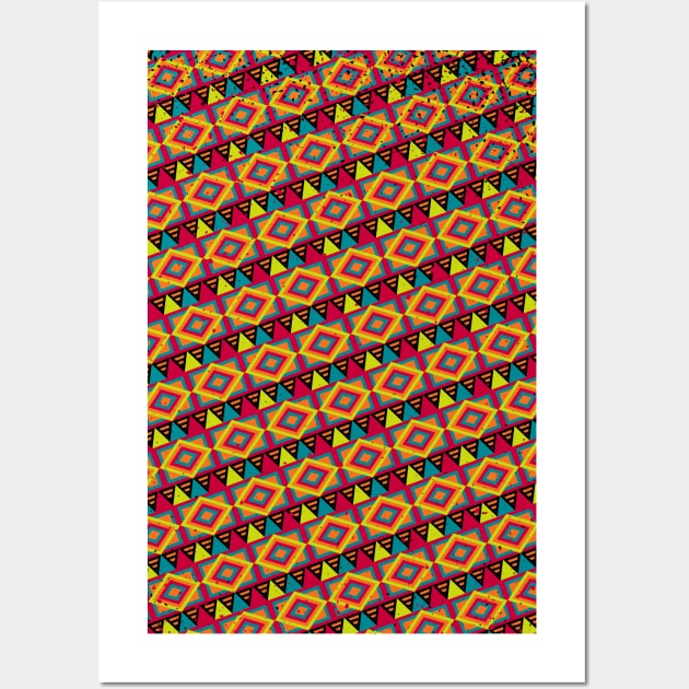 Astec Colour Pattern Wall Art by mariachapin